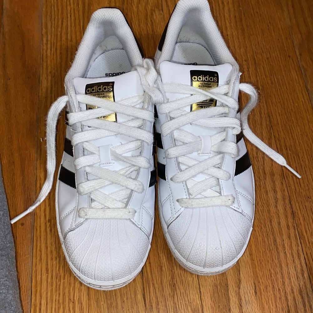 Adidas superstar shell toes 6.5 men’s/8 women's - Picture 4 of 8